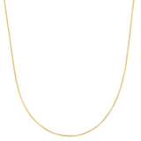 14K Gold 1.3mm Popcorn Chain