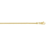 14K Gold 1.65mm Popcorn Chain