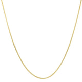 14K Gold 1.65mm Popcorn Chain