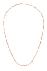 14K Gold 2.1mm Paperclip Chain 