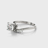 Bypass Engagement Ring (50214-E) — ring spin