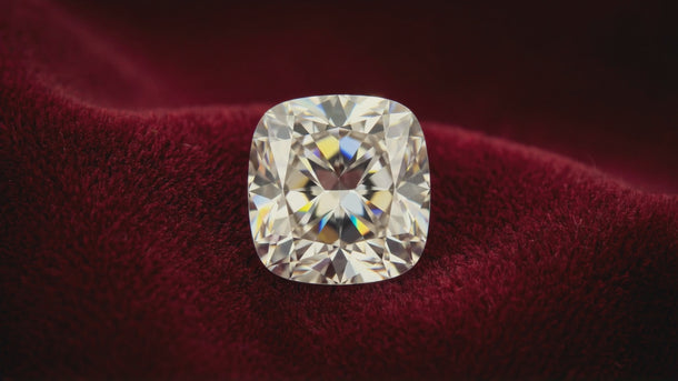 cushion E color Super Ideal cut diamond