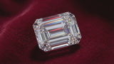 emerald D color Ideal cut diamond