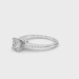 Solitaire Engagement Ring (50353-E) — ring spin