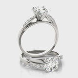 Bypass Engagement Ring (50139-E) — ring spin
