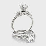 Solitaire Engagement Ring (50222-E) — ring spin