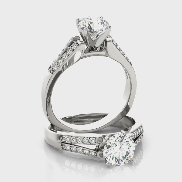 Multi-Row Engagement Ring (50262-E) — ring spin