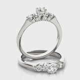 Solitaire Engagement Ring (50312-E) — ring spin