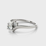 Bypass Engagement Ring (50192-E) — ring spin
