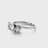 Bypass Engagement Ring (50221-E) — ring spin