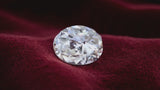 oval D color Super Ideal cut diamond