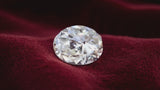 oval E color Ideal cut diamond