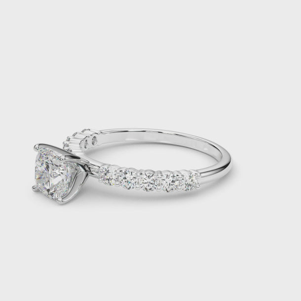 Remount Ring Engagement Ring — ring spin