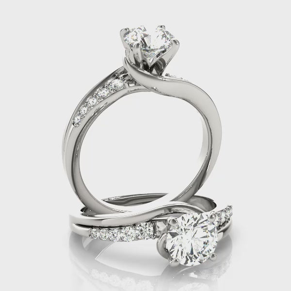 Bypass Engagement Ring — ring spin