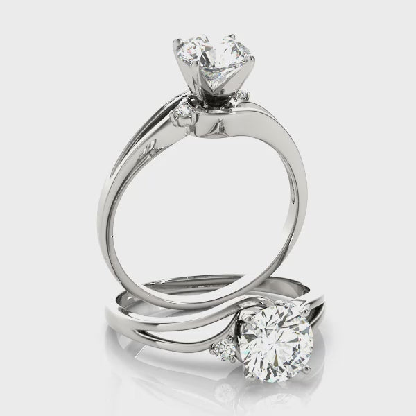 Solitaire Engagement Ring (50132-E) — ring spin