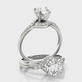 Bypass Engagement Ring (50028-E) — ring spin