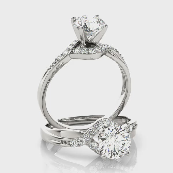 Bypass Engagement Ring (50028-E) — ring spin