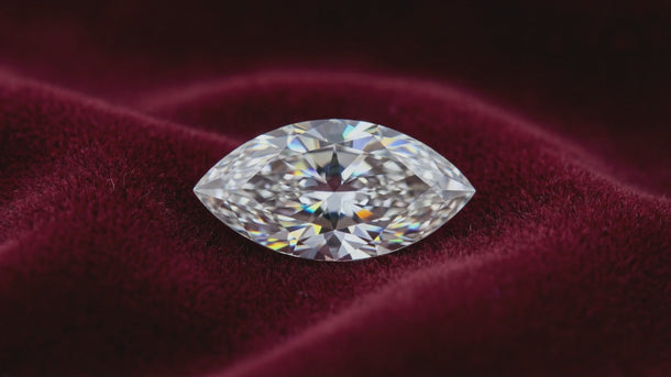 marquise D color Ideal cut diamond