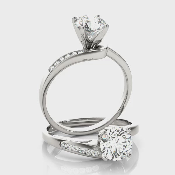 Bypass Engagement Ring (50141-E) — ring spin