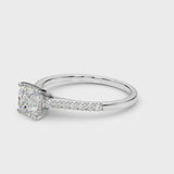 Single-Row Prong-Set Engagement Ring — ring spin