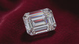 emerald D color Super Ideal cut diamond