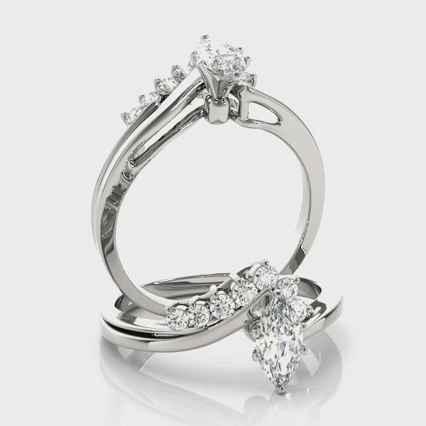 Bypass Engagement Ring (50097-E) — ring spin