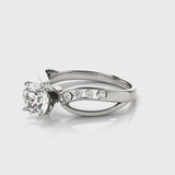 Bypass Engagement Ring (50013-E) — ring spin