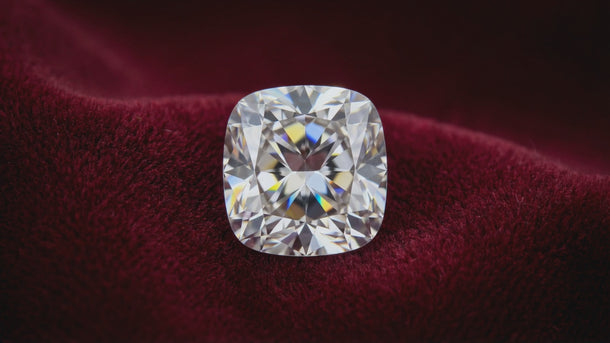 cushion D color Super Ideal cut diamond