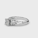 Remounts Any Shape Engagement Ring — ring spin