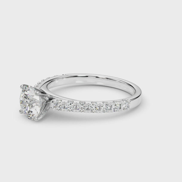 Remount Ring Engagement Ring — ring spin