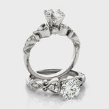 1/10 ctw Natural Antique Engagement Ring — ring spin
