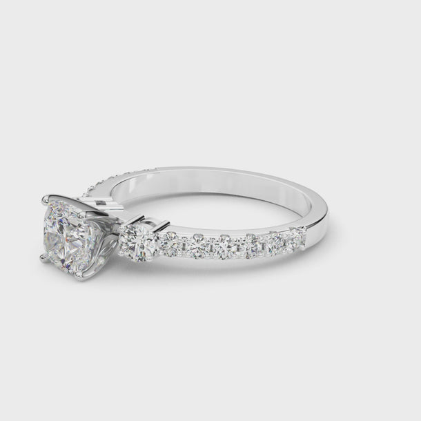 Remount Ring Engagement Ring — ring spin