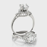 Bypass Engagement Ring (50003-E) — ring spin