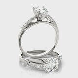 Bypass Engagement Ring — ring spin