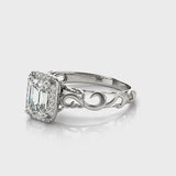 Solitaires Any Shape Engagement Ring (84741) — ring spin