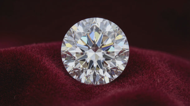round D color Super Ideal cut diamond
