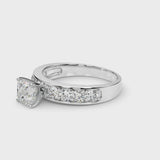 Channel Set Engagement Ring (50280-E) — ring spin