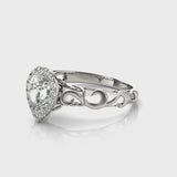 Solitaires Any Shape Engagement Ring (84743) — ring spin