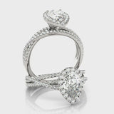 Engagement Ring (51022-E) — ring spin