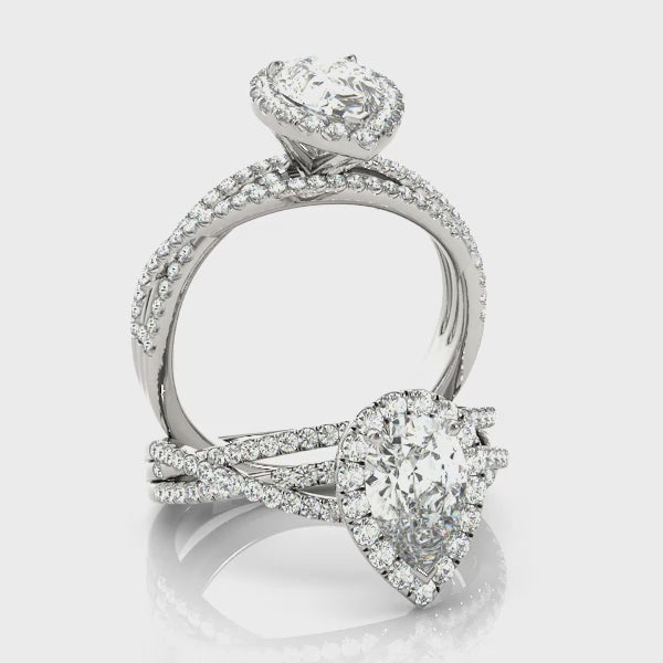 Engagement Ring (51022-E) — ring spin