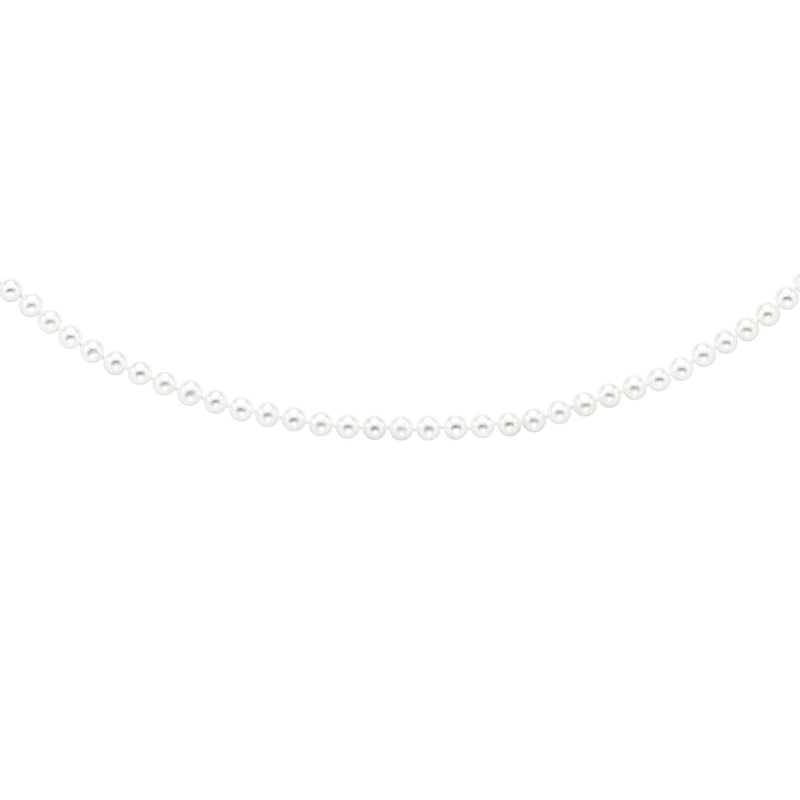 14K Gold 6.0-6.5MM Pearl Strand Bracelet