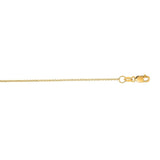 14K Gold 1.1mm Rolo Chain