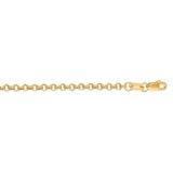 14K Gold 2.5mm Lite Rolo Chain