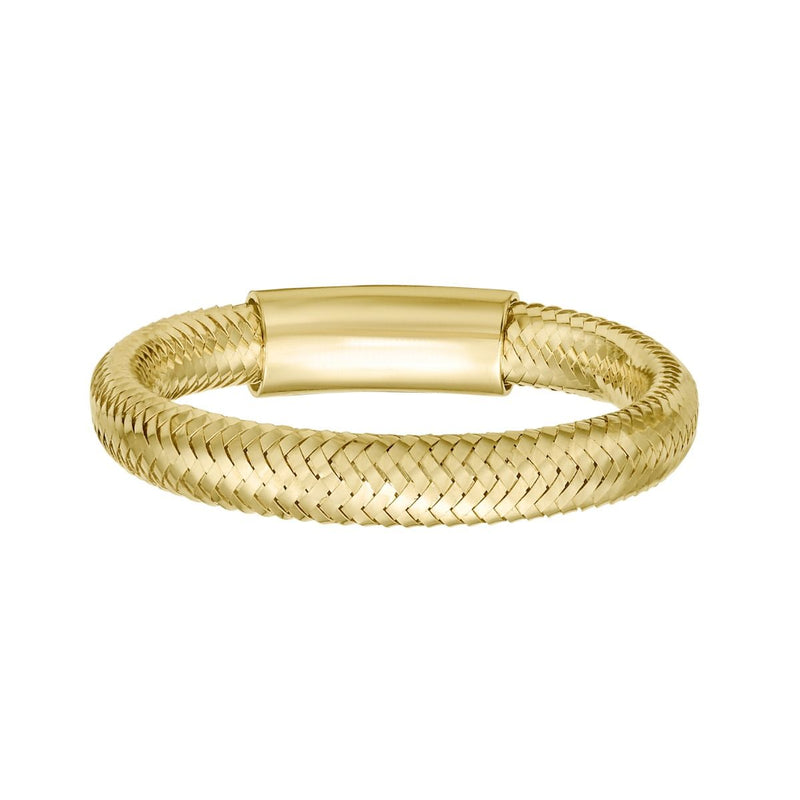 14K Stretch Mesh Ring
