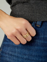 14K Diamond Vannèrie Ring