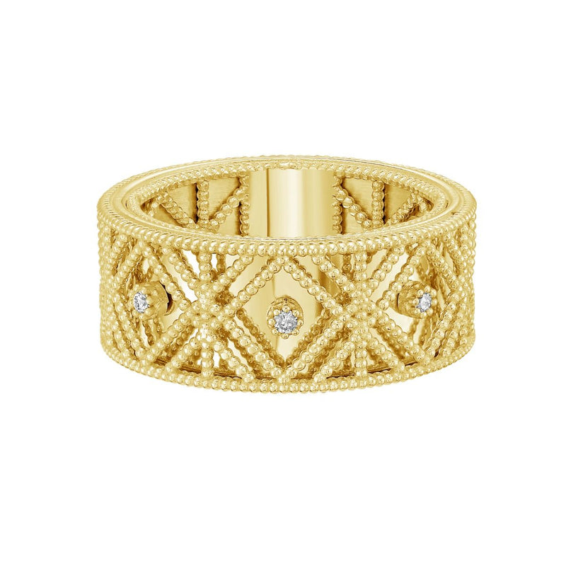 14K Diamond Vannèrie Ring