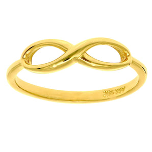 14K Gold Infinity Ring