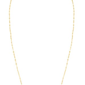 14K Gold 1.4mm Mirror Rolo Chain 