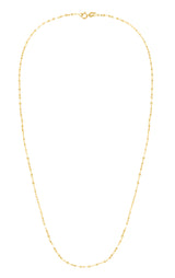 14K Gold 1.4mm Mirror Rolo Chain 