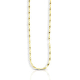 14K Gold 1.7mm Sparkle Valentino Chain 
